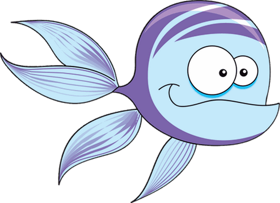 poisson - faune aquatique - animaux - smiley émoticône émoji cartoon clipart illustration - artémotic