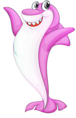 requin - faune aquatique - animaux - smiley émoticône émoji cartoon clipart illustration - artémotic