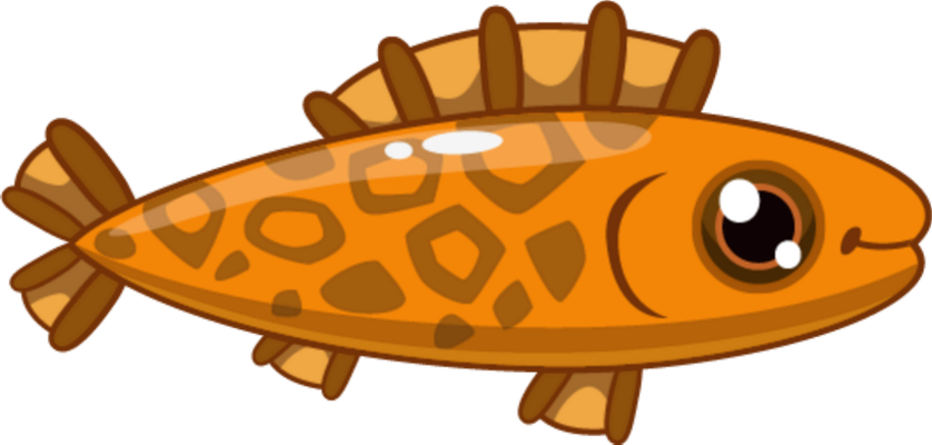 poisson - faune aquatique - animaux - smiley émoticône émoji cartoon clipart illustration - artémotic