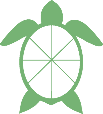 tortue marine - faune aquatique - animaux - smiley émoticône émoji cartoon clipart illustration - artémotic