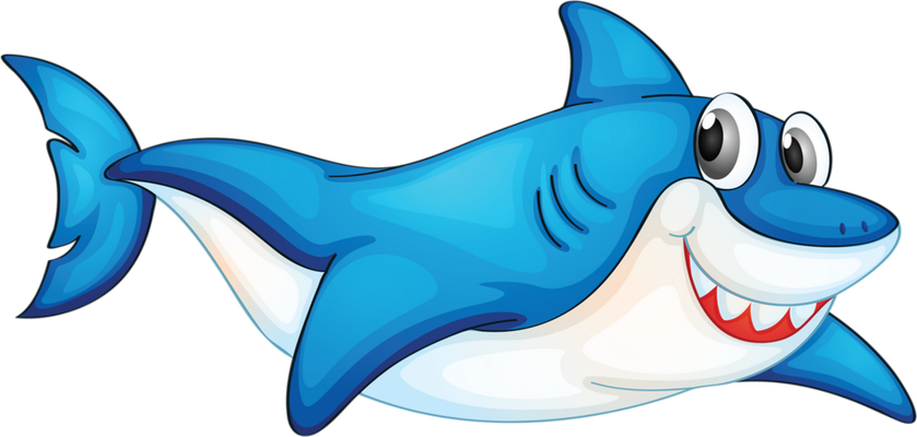requin - faune aquatique - animaux - smiley émoticône émoji cartoon clipart illustration - artémotic