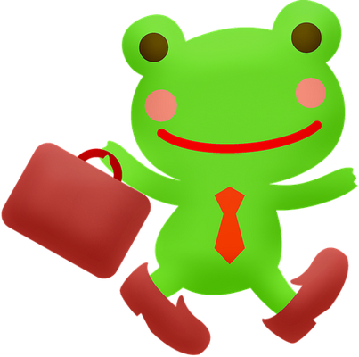 grenouille - faune aquatique - animaux - smiley émoticône émoji cartoon clipart illustration - artémotic