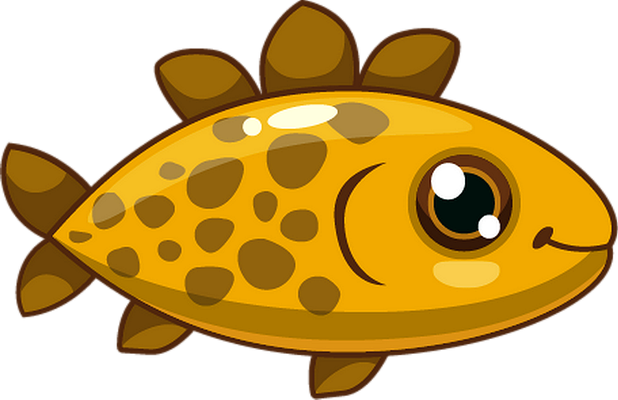 poisson - faune aquatique - animaux - smiley émoticône émoji cartoon clipart illustration - artémotic