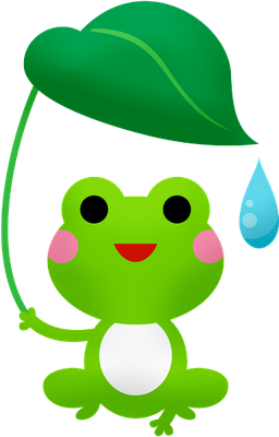 grenouille - faune aquatique - animaux - smiley émoticône émoji cartoon clipart illustration - artémotic