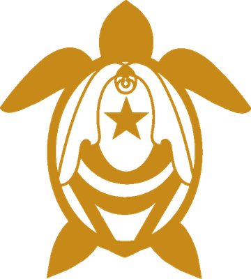 tortue marine - faune aquatique - animaux - smiley émoticône émoji cartoon clipart illustration - artémotic