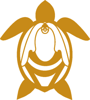 tortue marine - faune aquatique - animaux - smiley émoticône émoji cartoon clipart illustration - artémotic