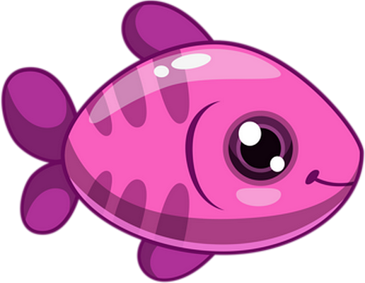 poisson - faune aquatique - animaux - smiley émoticône émoji cartoon clipart illustration - artémotic