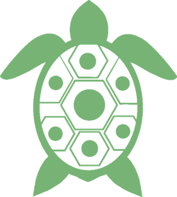 tortue marine - faune aquatique - animaux - smiley émoticône émoji cartoon clipart illustration - artémotic
