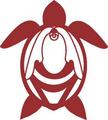 tortue marine - faune aquatique - animaux - smiley émoticône émoji cartoon clipart illustration - artémotic