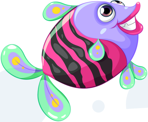 faune aquatique - animaux - smiley émoticône émoji cartoon clipart illustration - artémotic