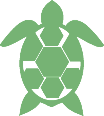 tortue marine - faune aquatique - animaux - smiley émoticône émoji cartoon clipart illustration - artémotic