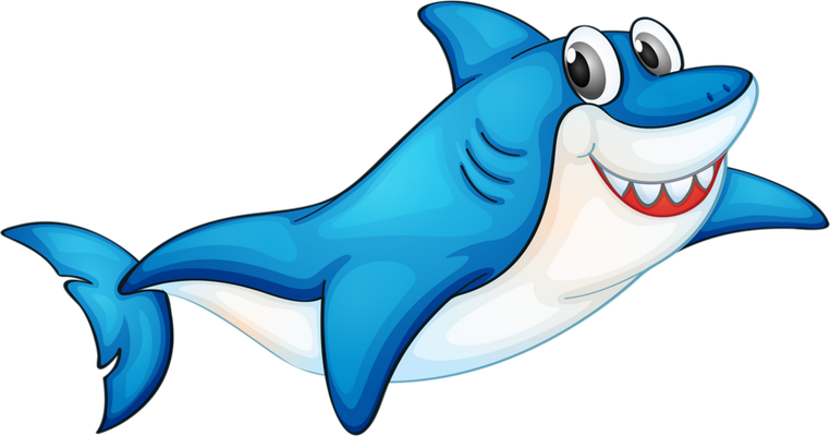 requin - faune aquatique - animaux - smiley émoticône émoji cartoon clipart illustration - artémotic
