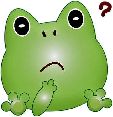 grenouille - faune aquatique - animaux - smiley émoticône émoji cartoon clipart illustration - artémotic
