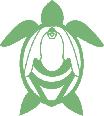 tortue marine - faune aquatique - animaux - smiley émoticône émoji cartoon clipart illustration - artémotic