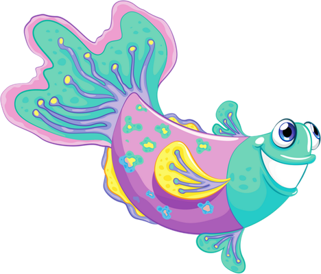 faune aquatique - animaux - smiley émoticône émoji cartoon clipart illustration - artémotic