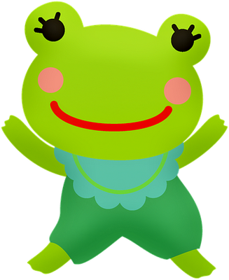 grenouille - faune aquatique - animaux - smiley émoticône émoji cartoon clipart illustration - artémotic