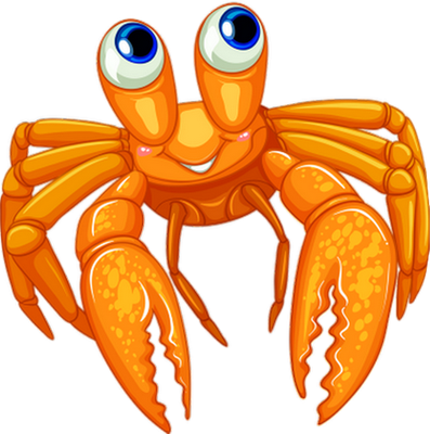 bernard-l'ermite - faune aquatique - animaux - smiley émoticône émoji cartoon clipart illustration - artémotic