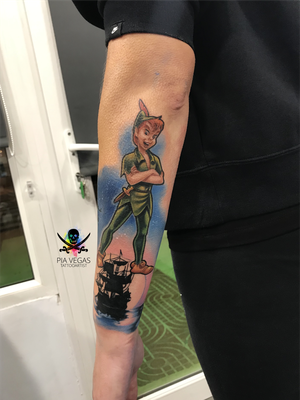 Peter Pan Comic Tattoo