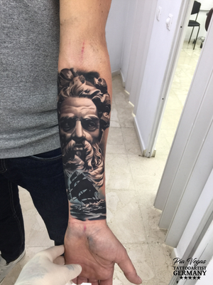 poseidon tattoo bruder des zeus