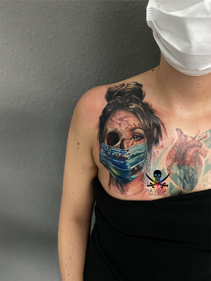 la catrina nurse tattoo