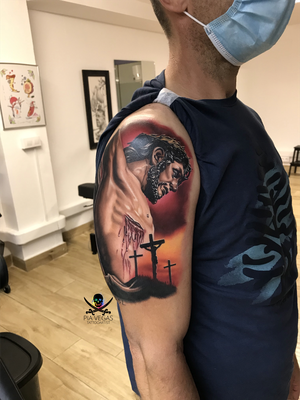 jesus tattoo