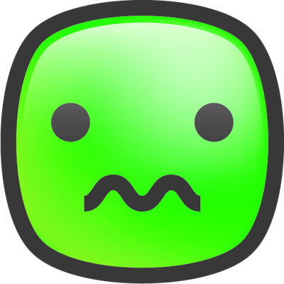 smiley carré - émoji - émoticônes - smiley émoticône émoji cartoon clipart illustration - artémotic