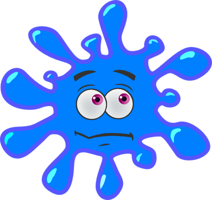 tache - émoticônes - smiley émoticône émoji cartoon clipart illustration - artémotic
