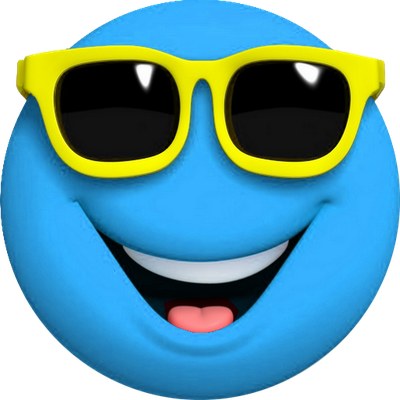smiley rond - émoji - émoticônes - smiley émoticône émoji cartoon clipart illustration - artémotic