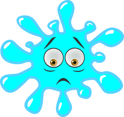 tache - émoticônes - smiley émoticône émoji cartoon clipart illustration - artémotic