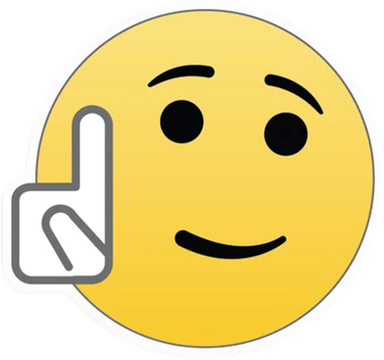 smiley rond - émoji - émoticônes - smiley émoticône émoji cartoon clipart illustration - artémotic