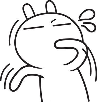 émoji Tuzki - émoticônes - smiley émoticône émoji cartoon clipart illustration - artémotic