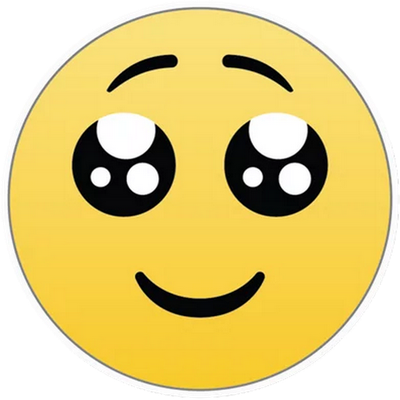 smiley rond - émoji - émoticônes - smiley émoticône émoji cartoon clipart illustration - artémotic