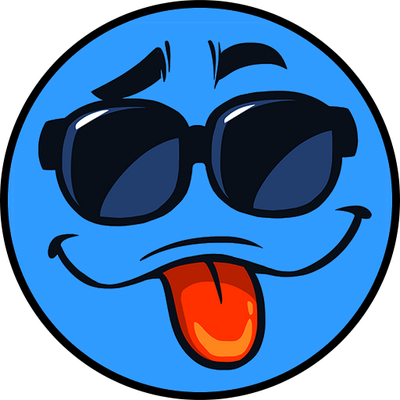 smiley rond - émoji - émoticônes - smiley émoticône émoji cartoon clipart illustration - artémotic
