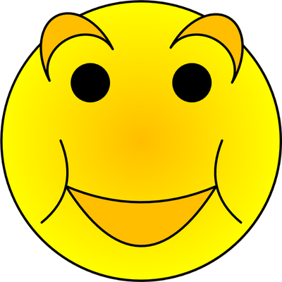 smiley rond - émoji - émoticônes - smiley émoticône émoji cartoon clipart illustration - artémotic