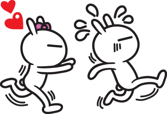 émoji Tuzki - émoticônes - smiley émoticône émoji cartoon clipart illustration - artémotic