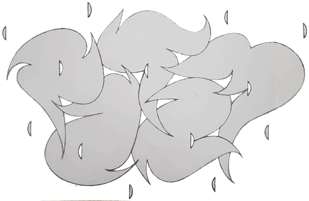 PAT23 - Bleistift/Fineliner Sketch Graffiti Kunst Leipzig