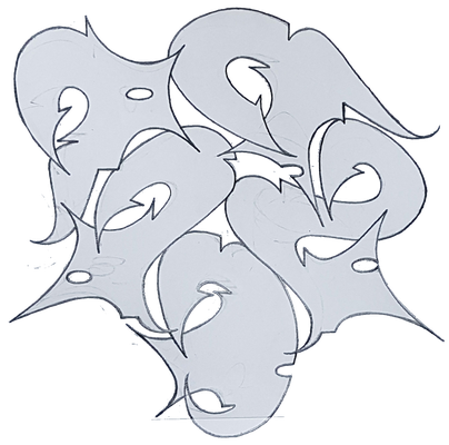 PAT23 - Bleistift/Fineliner Sketch Graffiti Kunst Leipzig