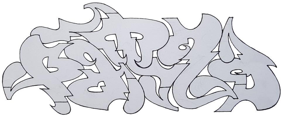 PAT23 - Bleistift/Fineliner Sketch Graffiti Kunst Leipzig