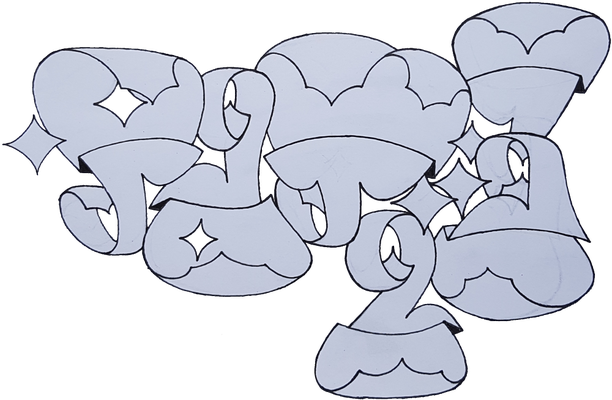 PAT23 - Bleistift/Fineliner Sketch Graffiti Kunst Leipzig