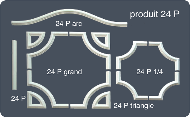 moulure polymère 24 P