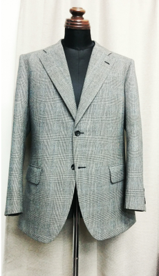 DORMEUIL/片前2ッ釦背広上下