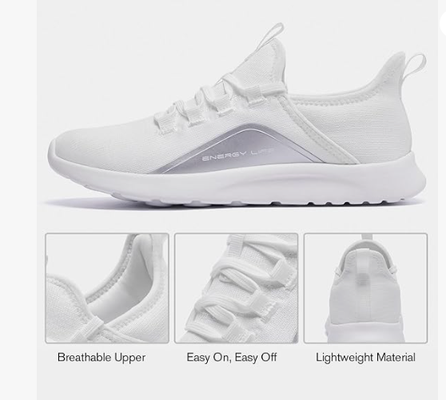 Style Code NQ33 : Women's White/Silver : Sizes US6,7,7.5,8,8.5,9,9.5,10 : $130