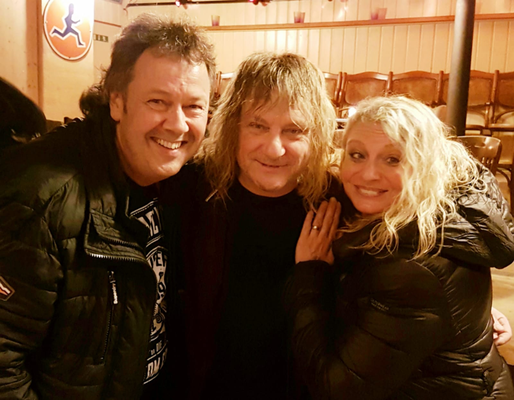 ... mit Leo Leoni (CoreLeoni) und Monica in der Mühle Hunziken (22.11.2018)
