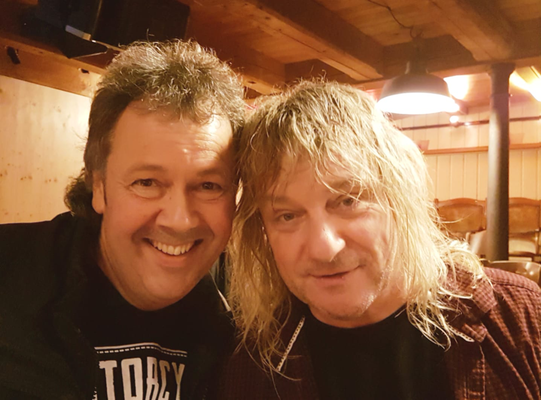 ... mit Leo Leoni (CoreLeoni) in der Mühle Hunziken (22.11.2018)