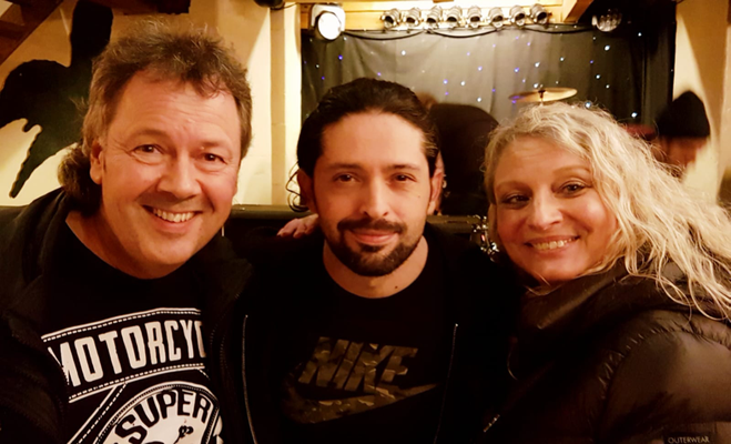... mit Ronnie Romeo (CoreLeoni) und Monica in der Mühle Hunziken (22.11.2018)