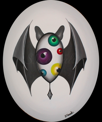 "Bat-Eye" (40x50 cm) 2024