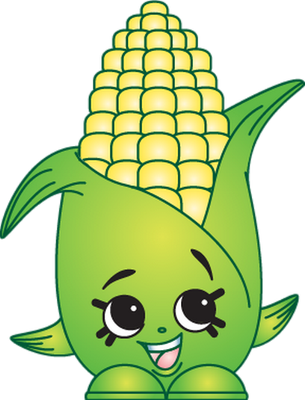 maïs - légume - alimentation - smiley émoticône émoji cartoon clipart illustration - artémotic