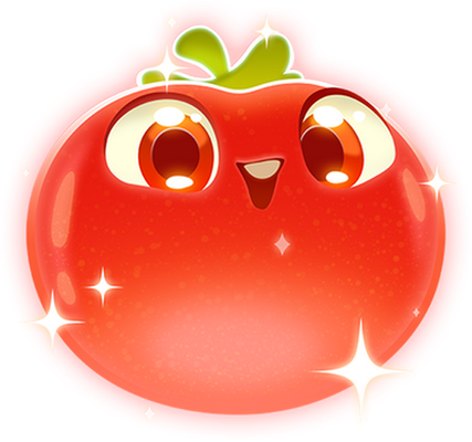 tomate - légume - alimentation - smiley émoticône émoji cartoon clipart illustration - artémotic