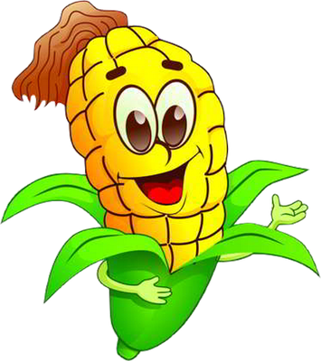 maïs - légume - alimentation - smiley émoticône émoji cartoon clipart illustration - artémotic