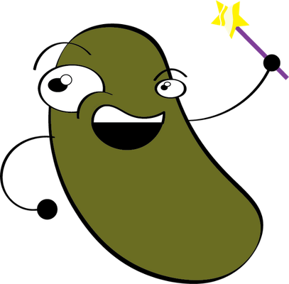 haricot - légume - alimentation - smiley émoticône émoji cartoon clipart illustration - artémotic